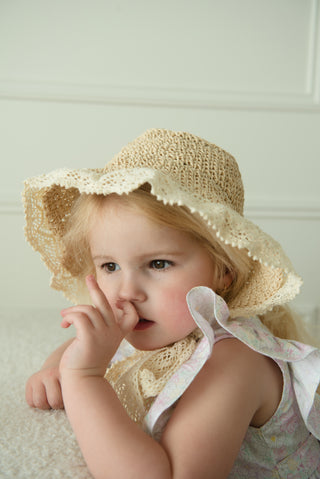 Summer straw hat